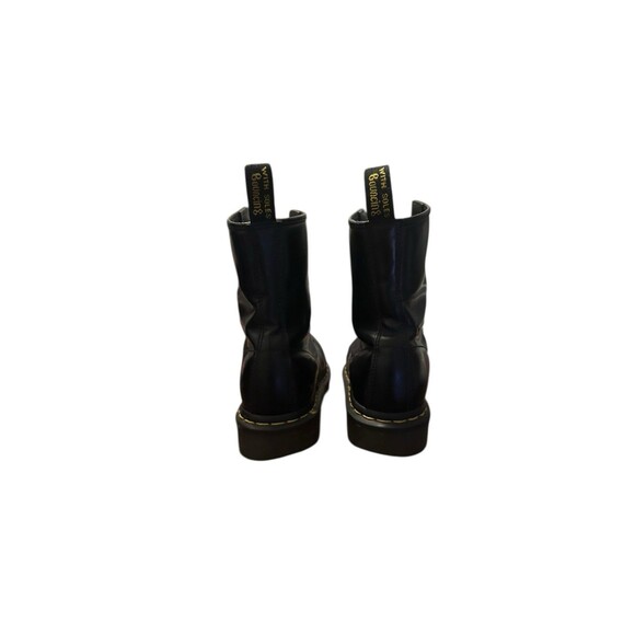 Dr. Martens Womens 1480W Black Leather Lace Up Ankle Combat Boots Sz 7 Grunge - Picture 4 of 16